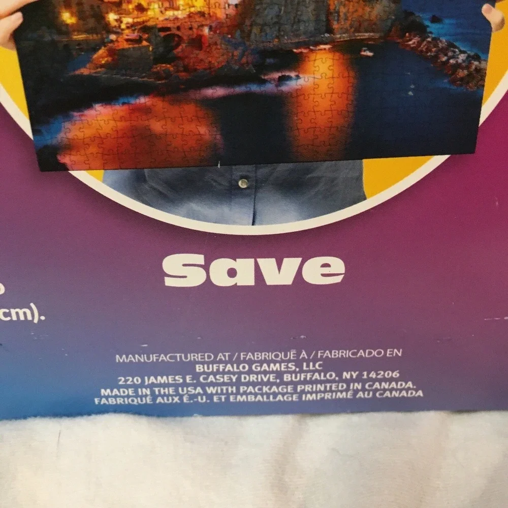 Puzzle Presto! Peel & Stick Puzzle Saver 6 Adhesive Sheets & 2 Adhesive Hangers